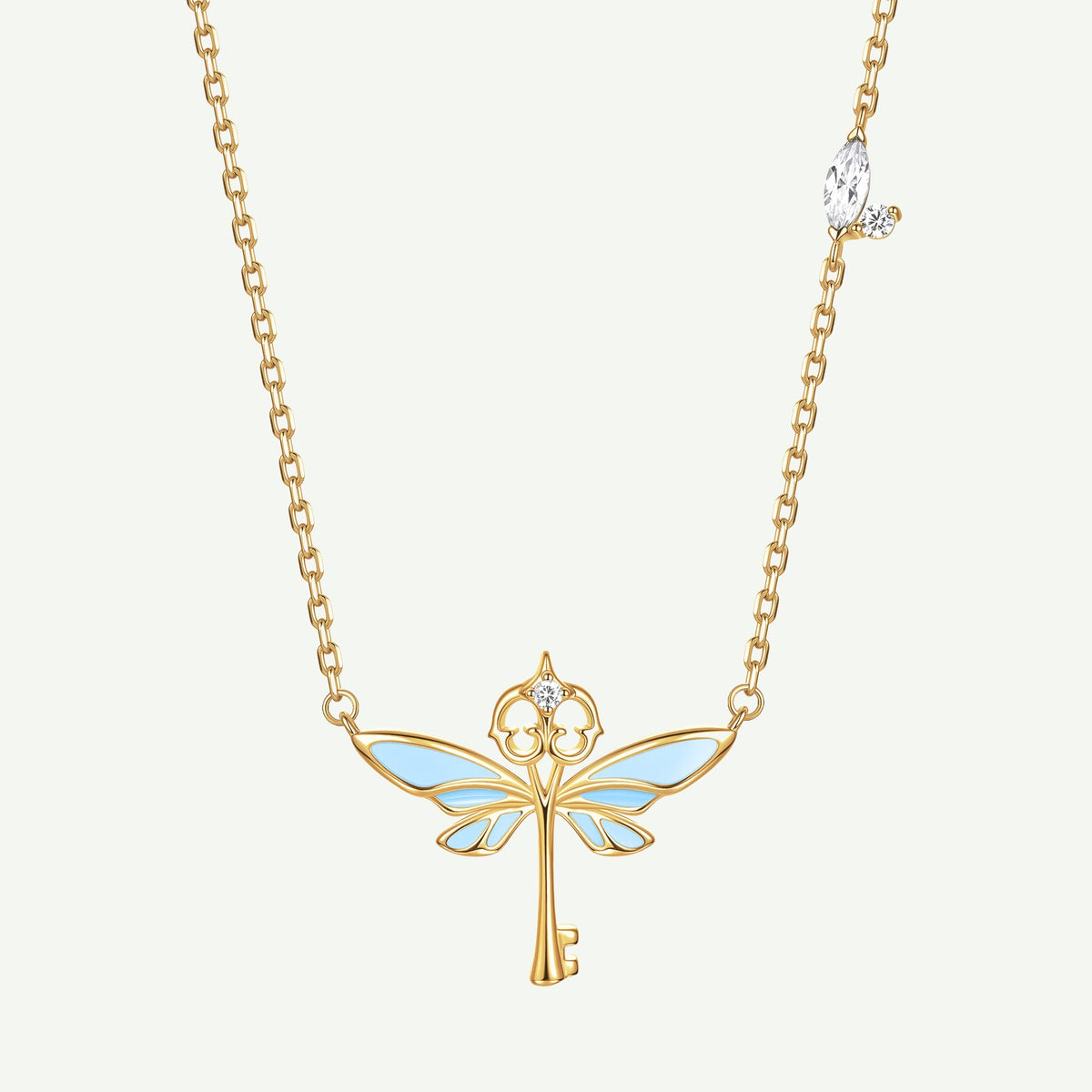 What Message to Write When Gifting a Necklace with Key or Wing Motifs
