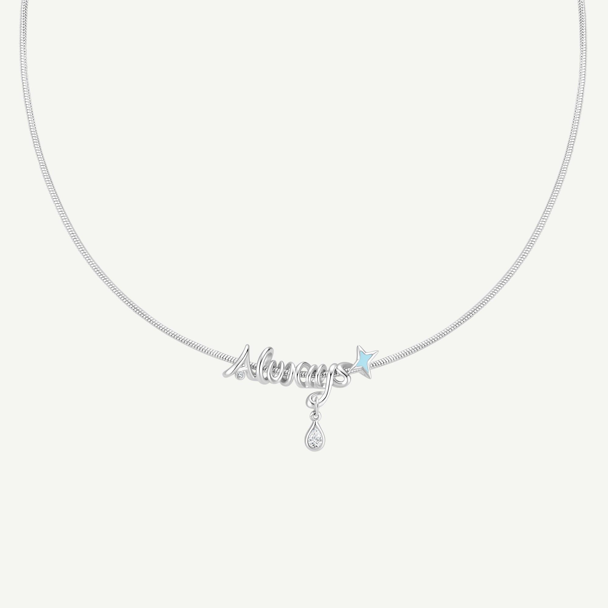 Harry Potter x FANCIME Always Silver Necklace