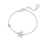 “Maple Majesty” Elegant Sterling Silver Bracelet