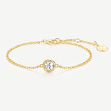 Tiny Delight Dainty Silver Bracelet