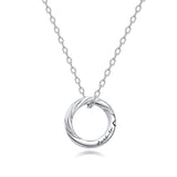 FANCIME "Love Magnetic" Couples Sterling Silver Necklaces