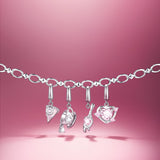 Sweet Cake Silver Charm