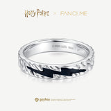Harry Potter x FANCIME Patronus Mark Silver Ring Thermochromic Design