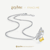 Harry Potter x FANCIME Hedwig Sterling Silver Necklace