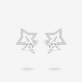 "星光旋律" 純銀迴聲耳釘