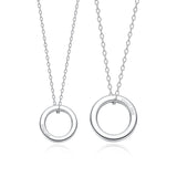 FANCIME "Love Magnetic" Couples Sterling Silver Necklaces