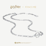 Harry Potter x FANCIME Magic Wand Sterling Silver Charm Necklace