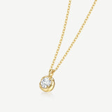 Tiny Delight Dainty Silver Necklace
