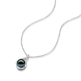 FANCIME "Vahine Charming" Tahitian Pearl Sterling Silver Necklace