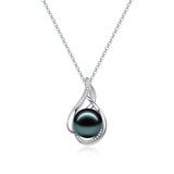 FANCIME "Vahine Charming" Tahitian Pearl Sterling Silver Necklace