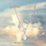Harry Potter x FANCIME Magic Wand Sterling Silver Charm Necklace
