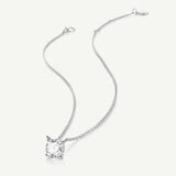 Solar Kiss Silver Necklace with UV Color-Changing Stone