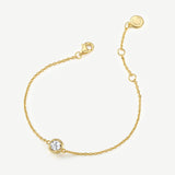 Tiny Delight Dainty Silver Bracelet