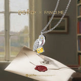 Harry Potter x FANCIME Hedwig Sterling Silver Necklace