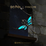 Harry Potter x FANCIME Flying Keys Sterling Silver Necklace Glow-in-the dark Design
