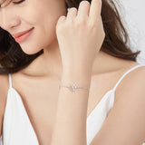 “Maple Majesty” Elegant Sterling Silver Bracelet