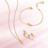 Promise Lock Silver Pendant Necklace
