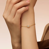 Tiny Delight Dainty Silver Bracelet