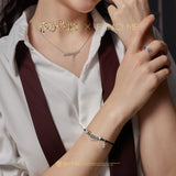 Harry Potter x FANCIME Always Silver Bracelet