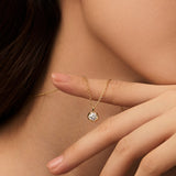 Tiny Delight Dainty Silver Necklace