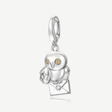 Harry Potter x FANCIME Hedwig Sterling Silver Charm