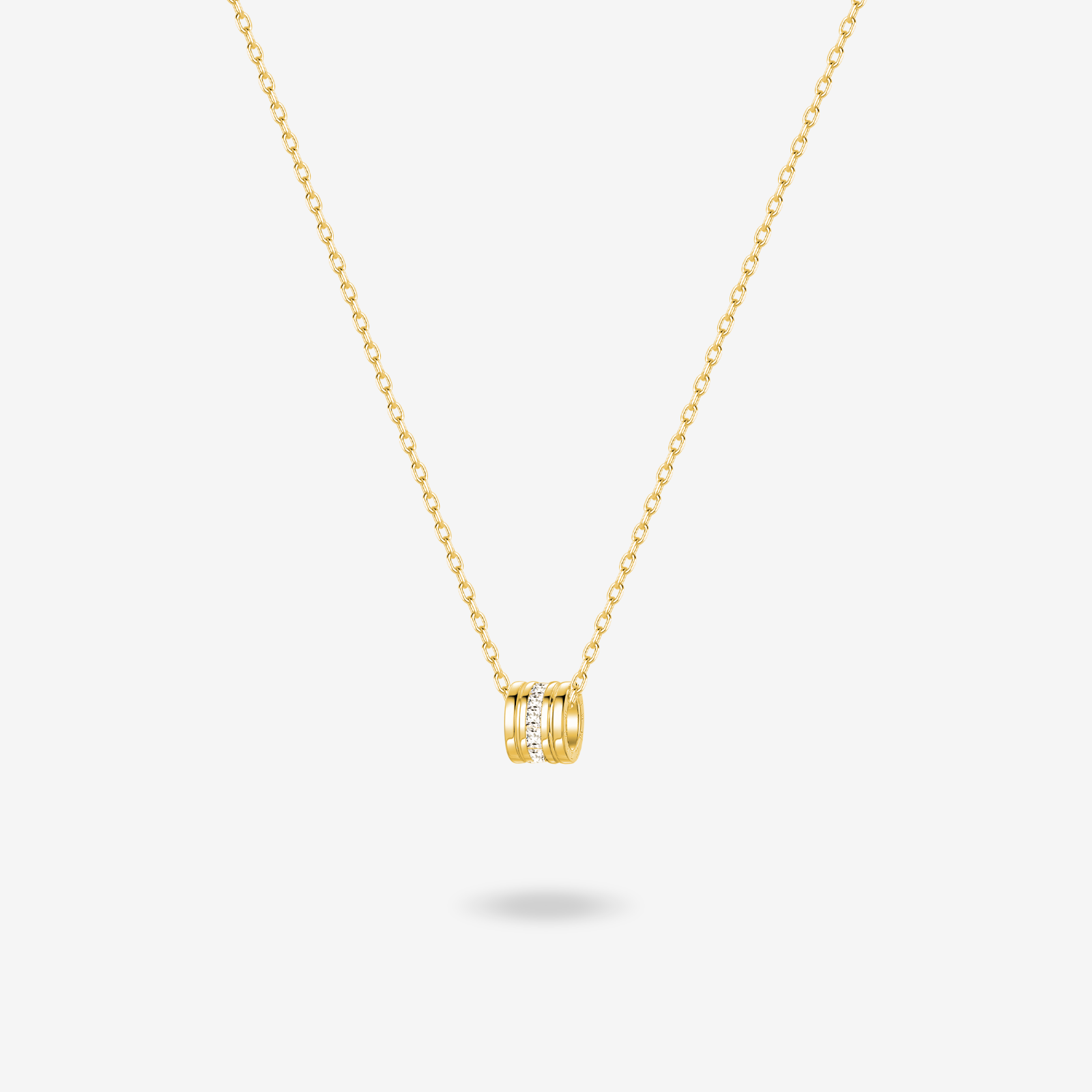 FANCIME "Our Commitment" Couples Sterling Silver Necklaces