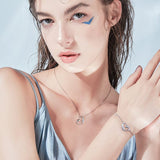 FANCIME "Strings Attached" Promise Sterling Silver Necklace Show