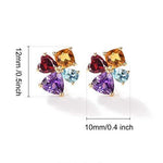 14k "Rainbow Flower" Studs - FANCI ME