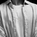 FANCIME Medium Polishing Cross Sterling Silver Necklace Show