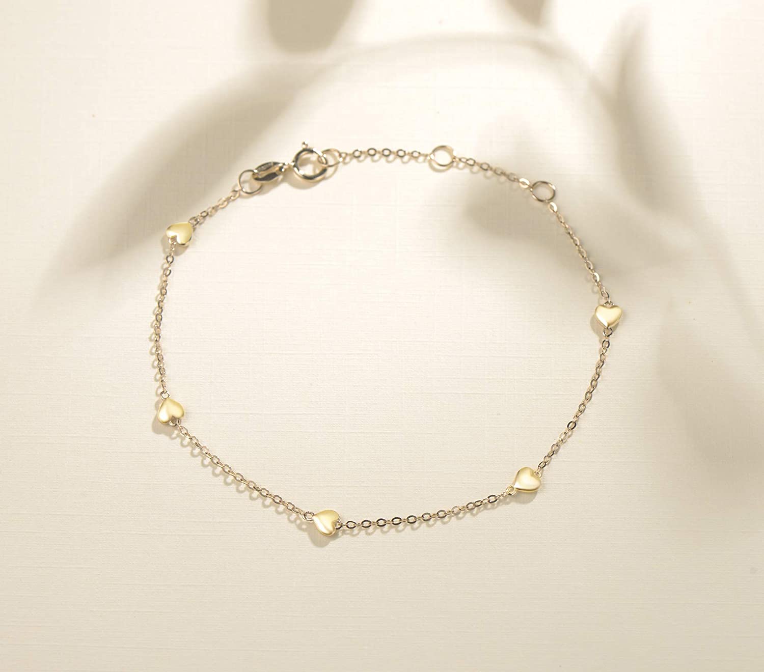 FANCIME Friendship Charm 14K Yellow Gold Bracelet  Show