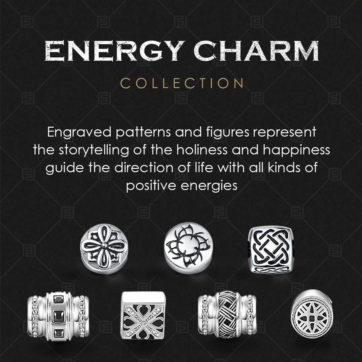 Lucky meaning charm mens jewelry design