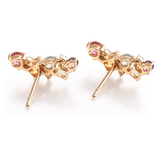 Jewelry back details yellow gold 