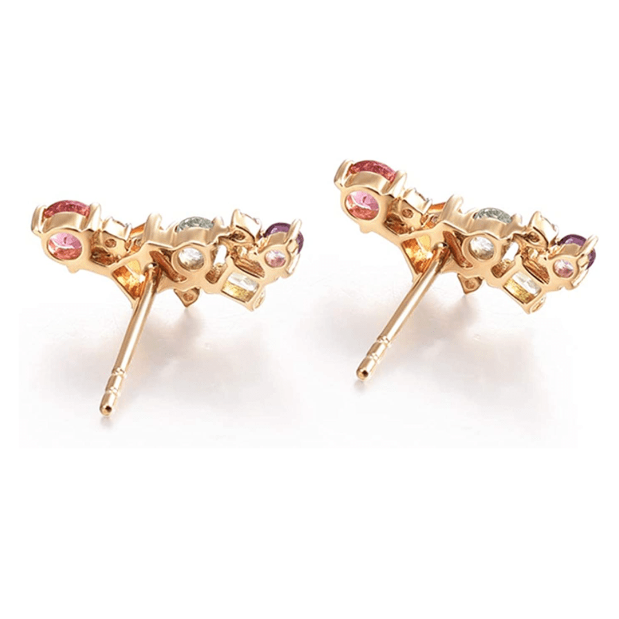 Jewelry back details yellow gold 
